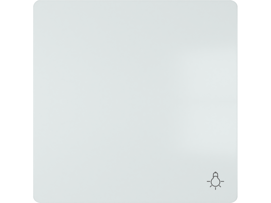 Style, tecla, simbolo luz, blanco polar