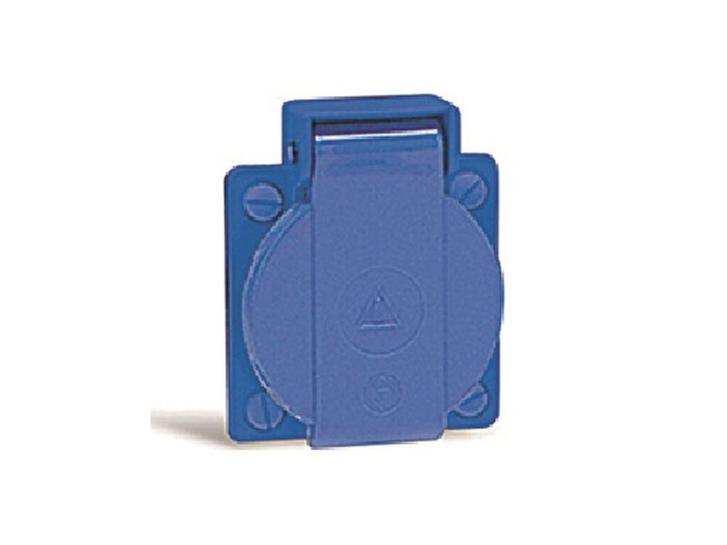 Base 2p+t(lateral) 10/16a 250v seguridad ip