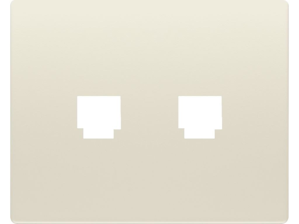 Iris, Tapa para adaptador doble (rj11-rj45)