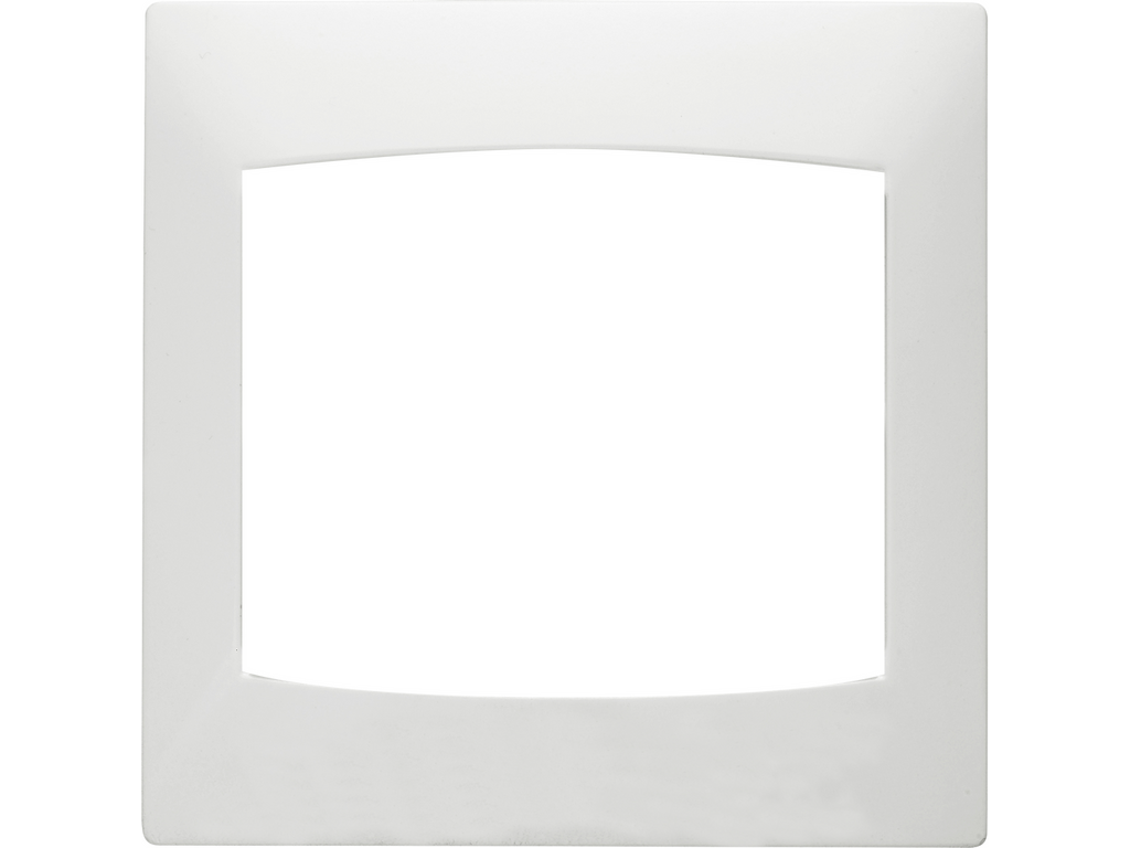 Coral, placa tarjetero temporizado, blanco