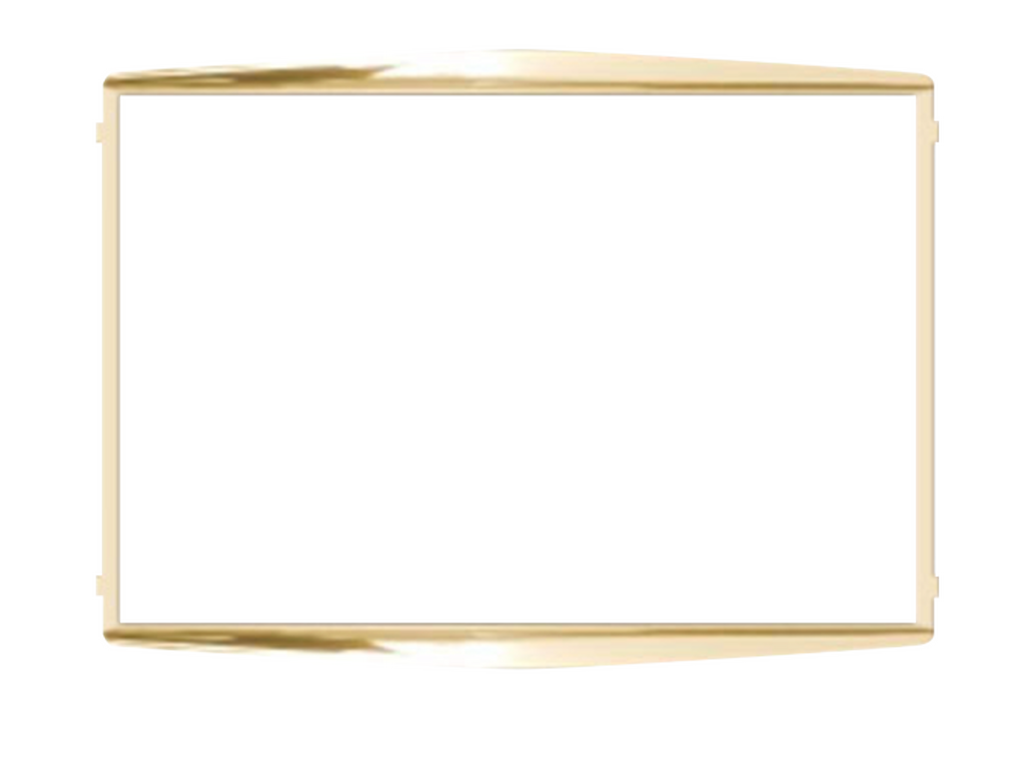 Coral, embellecedor intermedio, oro brillo