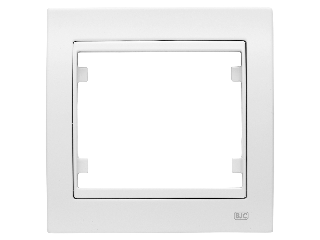 Mega, marco de 1 elemento horizontal-vertical, blanco perla mabe