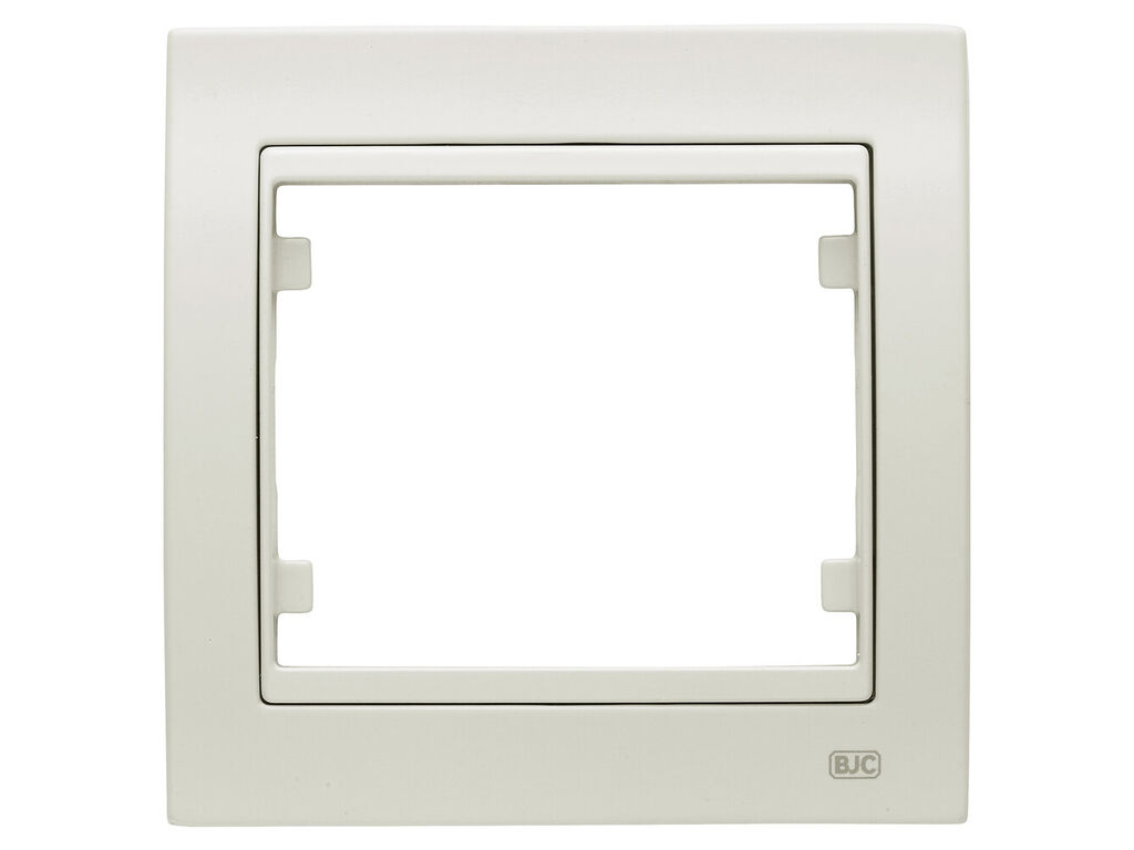 Mega, marco de 1 elemento horizontal-vertical, blanco satin