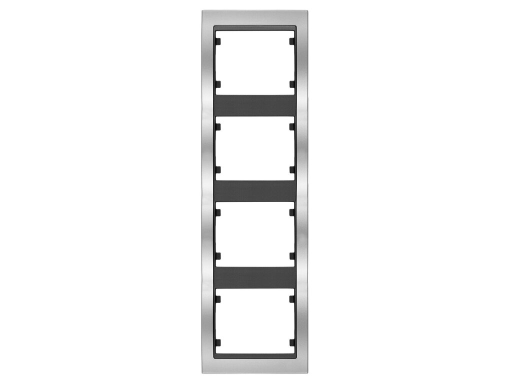 Mega, marco de 4 elementos vertical, aluminio fusion cosso