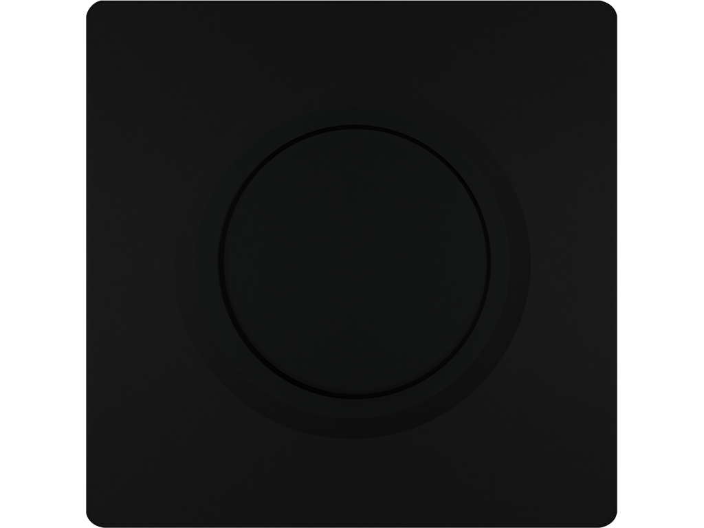 Style, tapa-boton regulador, Negro Mate