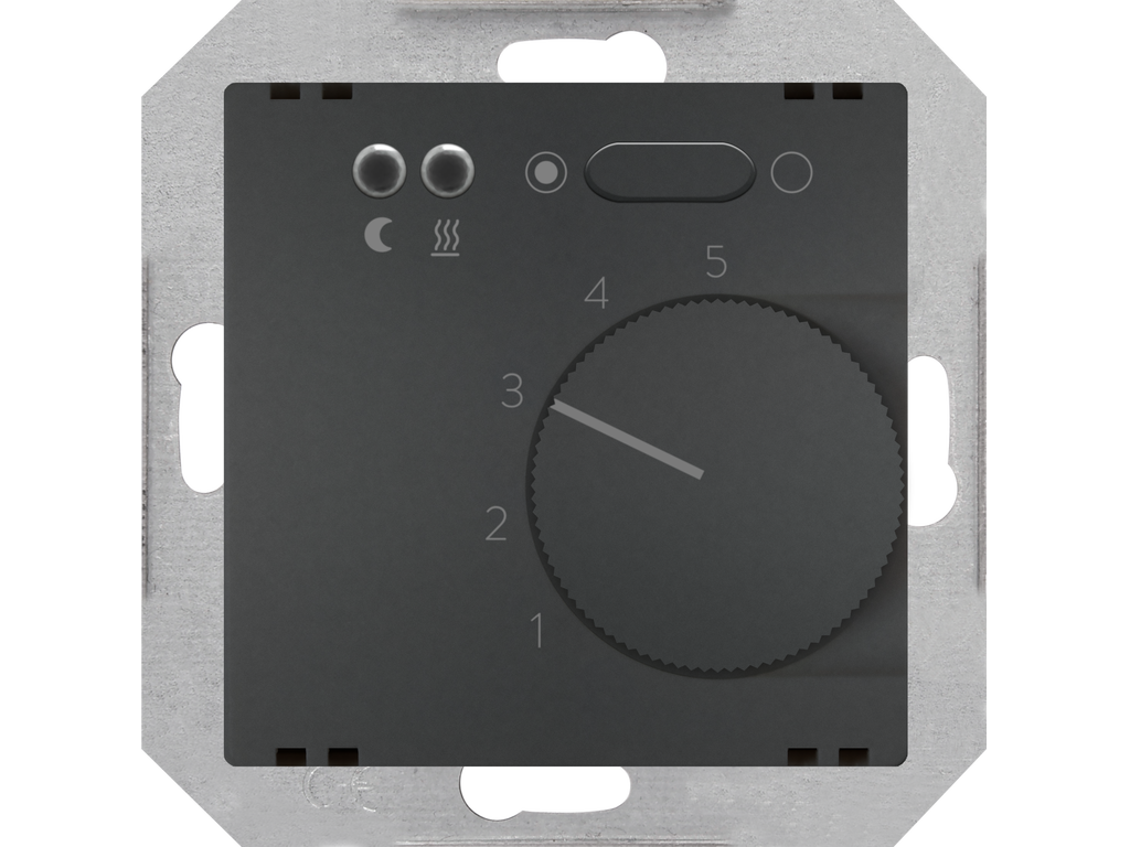 Style, termostato limitador suelo radial, Antracita Cosso