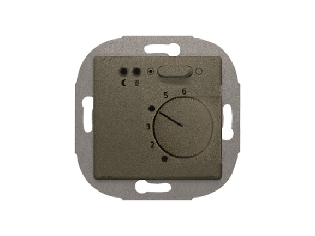 Miro, termostato limitador suelo radial Carbono Metalizado