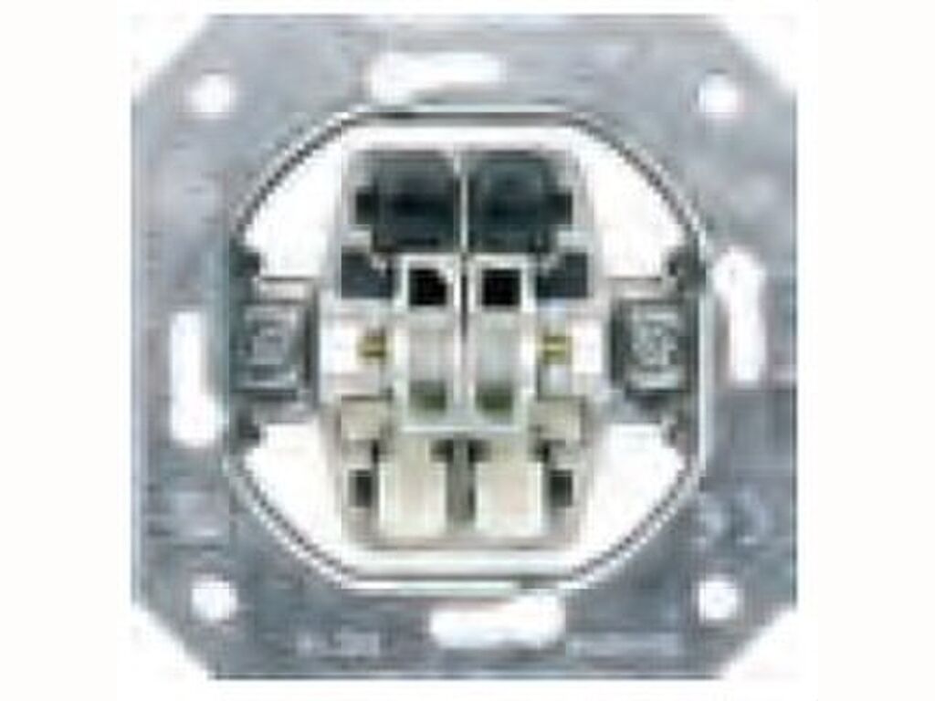 Mecanismo 18, pulsador doble, sin garras