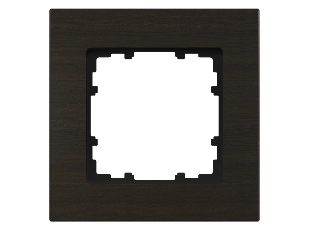 Miro, marco de madera de 1 elemento, wenge