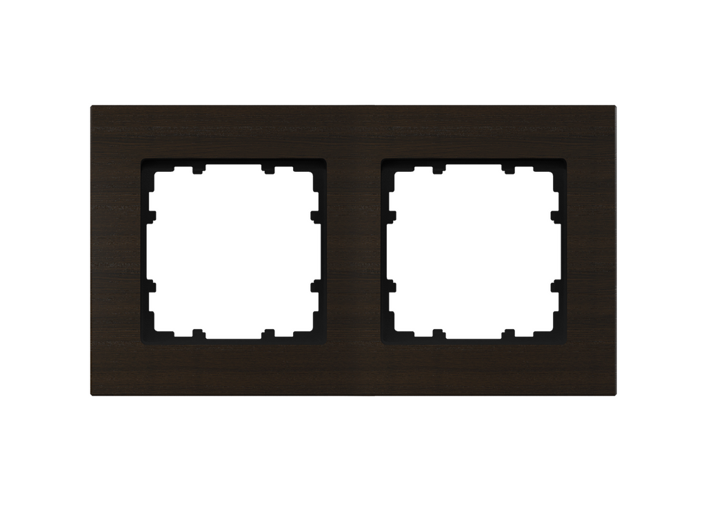 Miro, marco de madera de 2 elementos, wenge