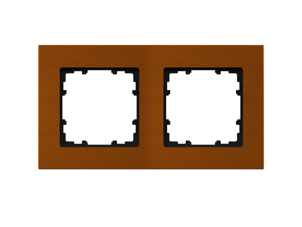 Miro, marco de madera de 2 elementos, cerezo