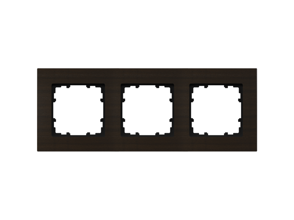 Miro, marco de madera de 3 elementos, wenge