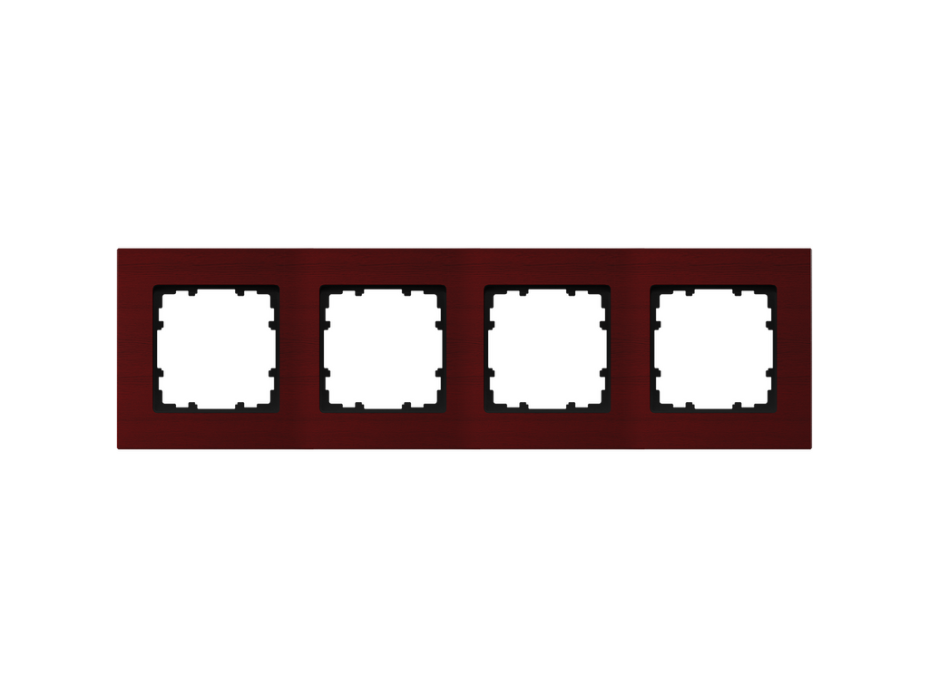 Miro, marco de madera de 4 elementos, arce rojo