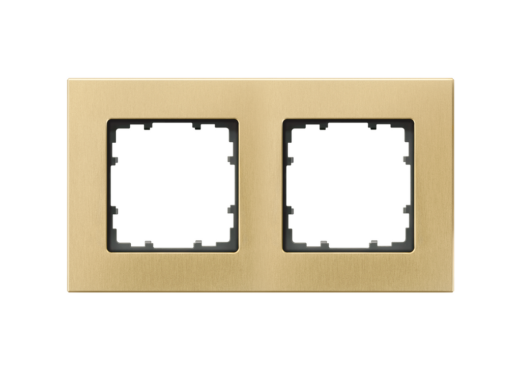 Miro, marco de metal de 2 elementos, amarillo oxido