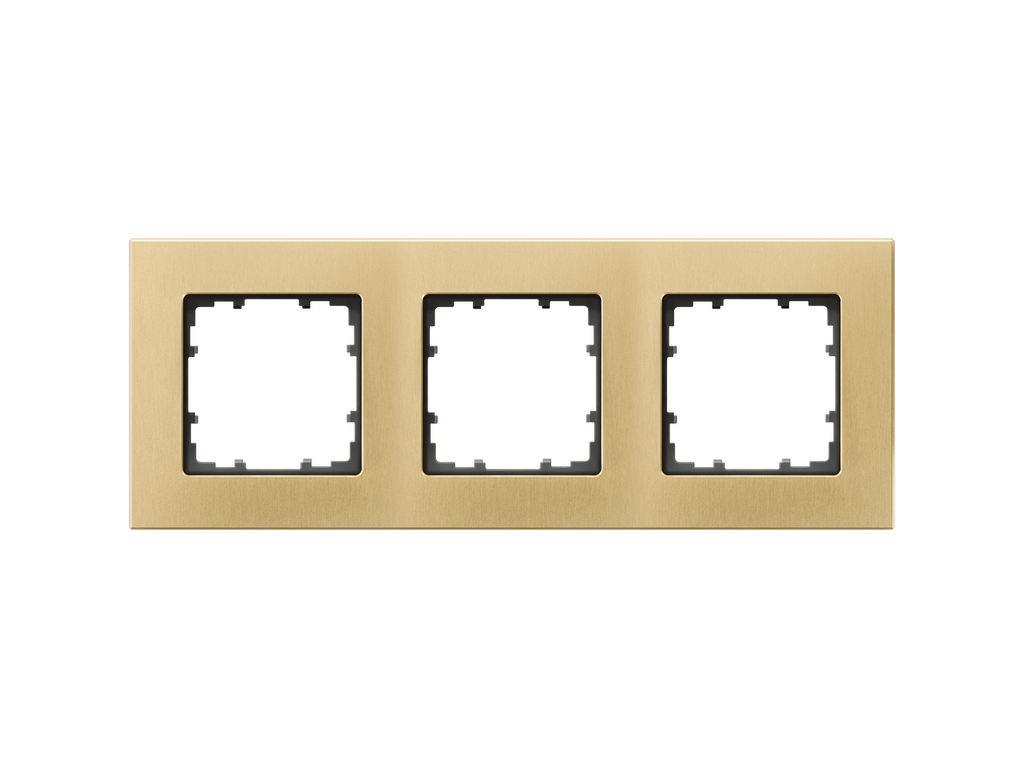 Miro, marco de metal de 3 elementos, amarillo oxido