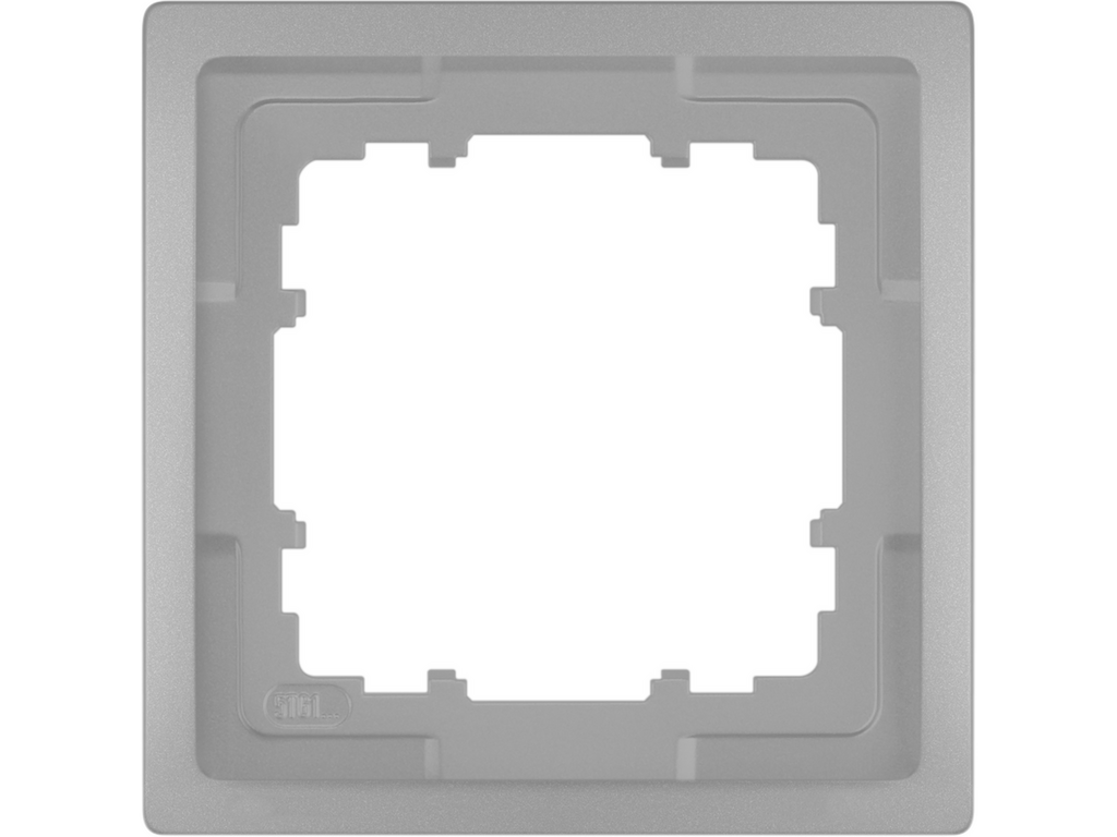 Style, marco de 1 elemento, Platino Metalizado