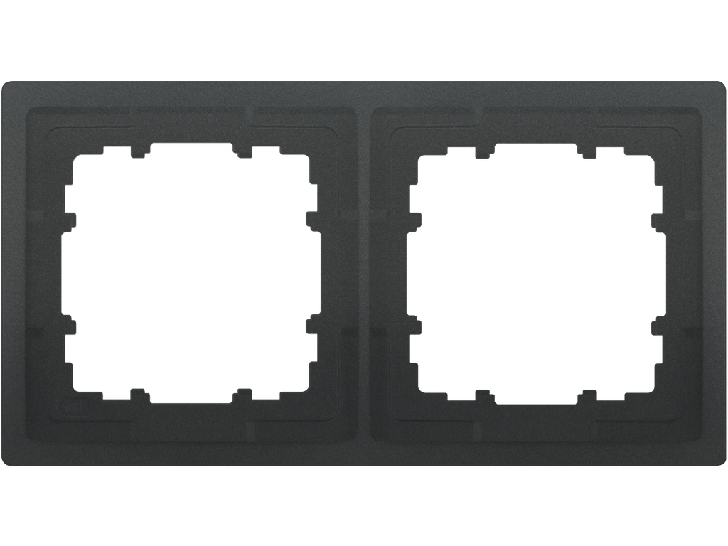 Style, marco de 2 elementos, Antracita Cosso