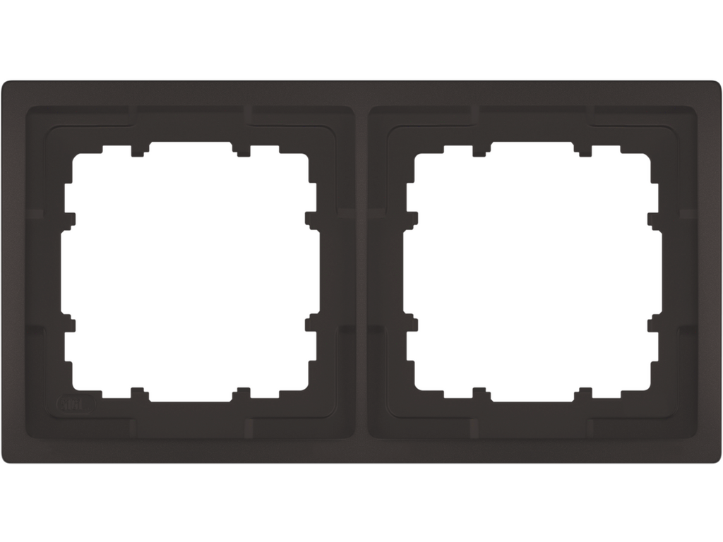 Style, marco de 2 elementos, Chocolate