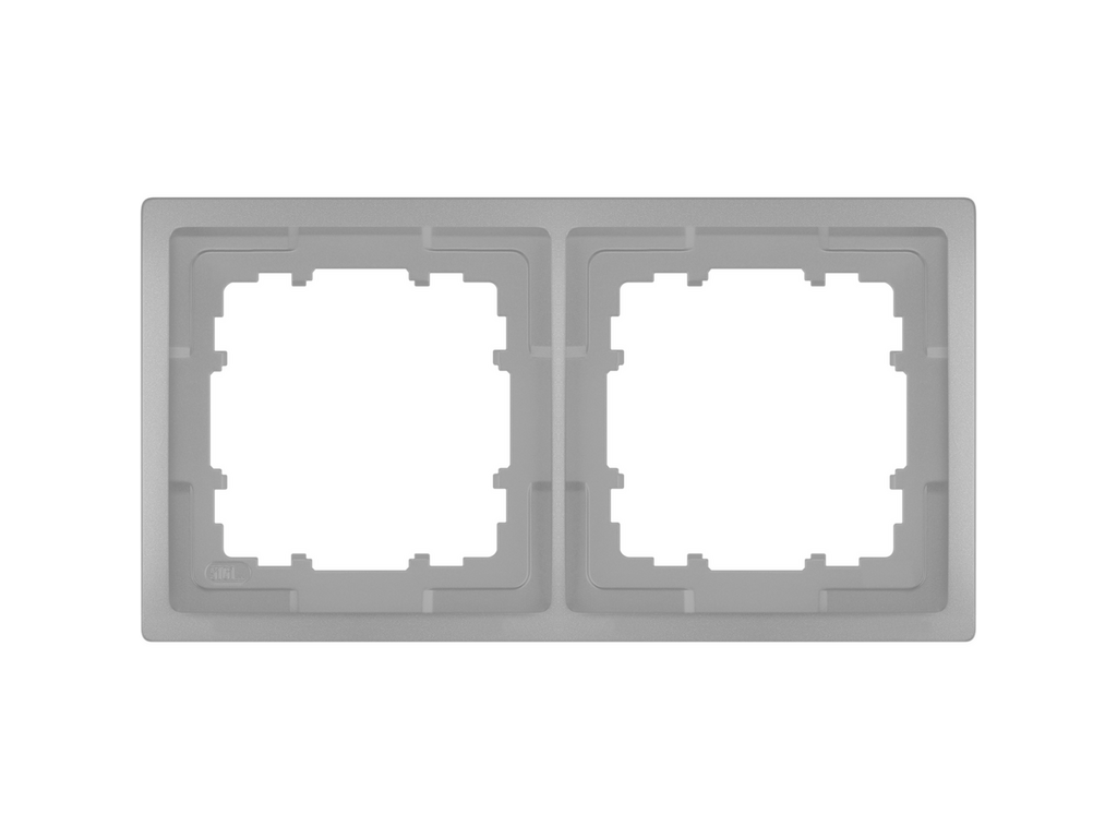 Style, marco de 2 elementos, Platino Metalizado