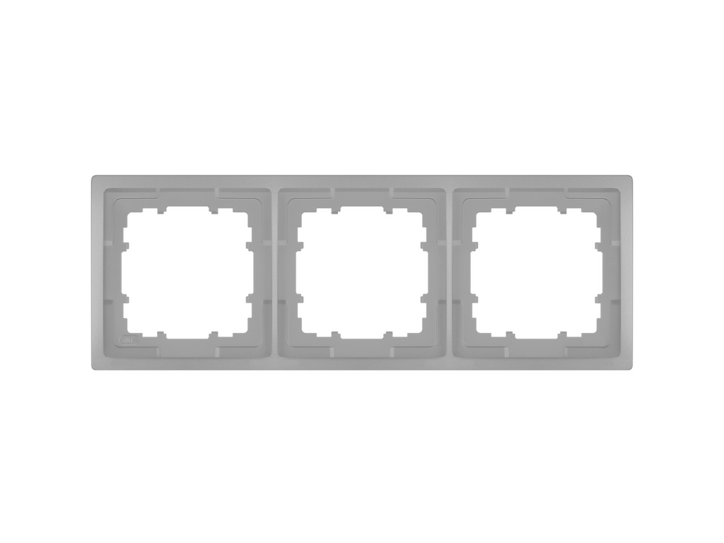 Style, marco de 3 elementos, Platino Metalizado