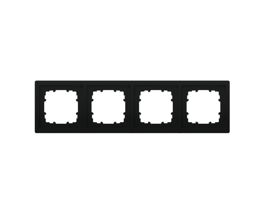 Style, marco de 4 elementos, Negro Mate