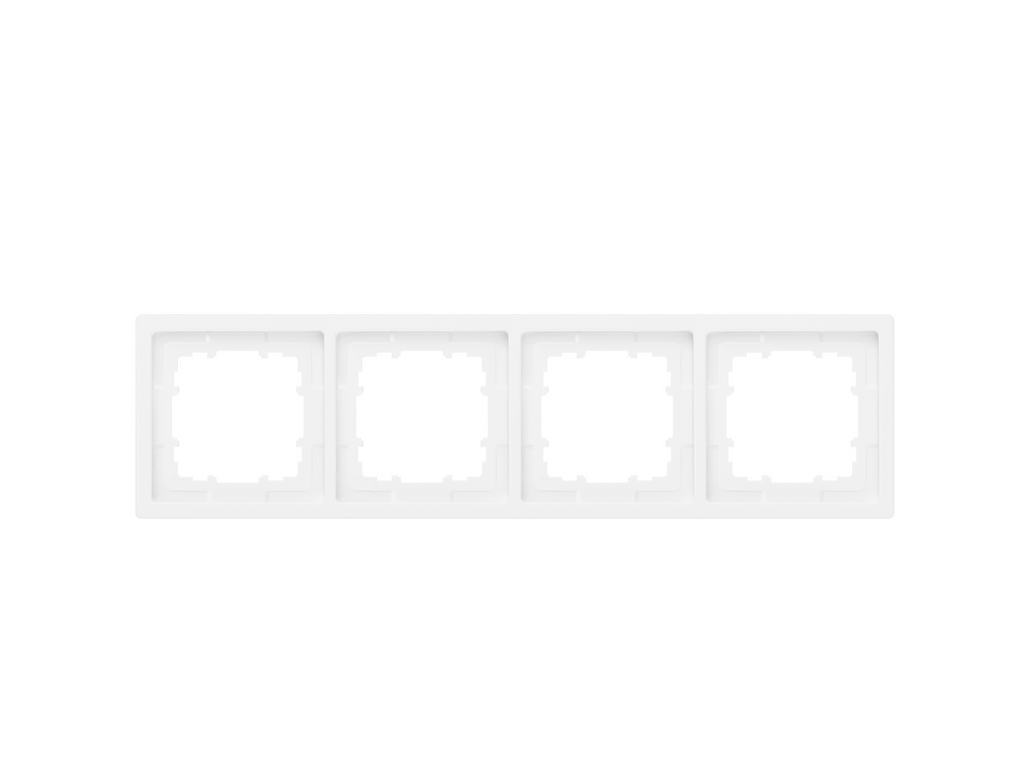 Style, marco de 4 elementos, Blanco Mate