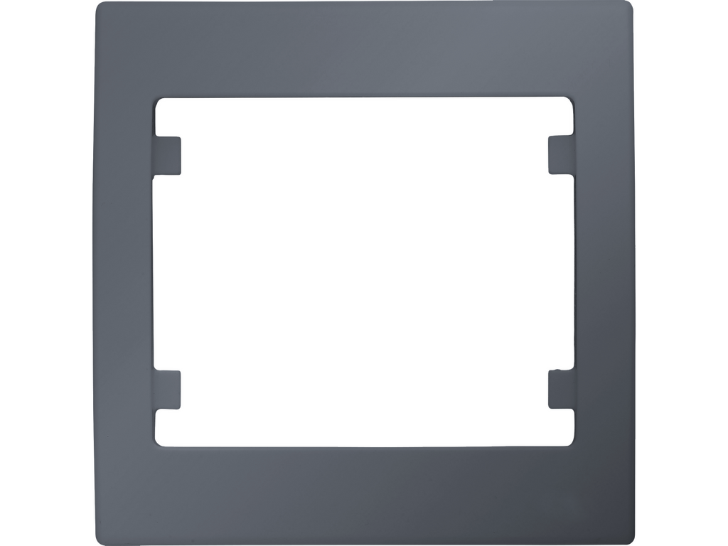 Iris, marco 1 elemento horizontal – vertical, acero neptuno