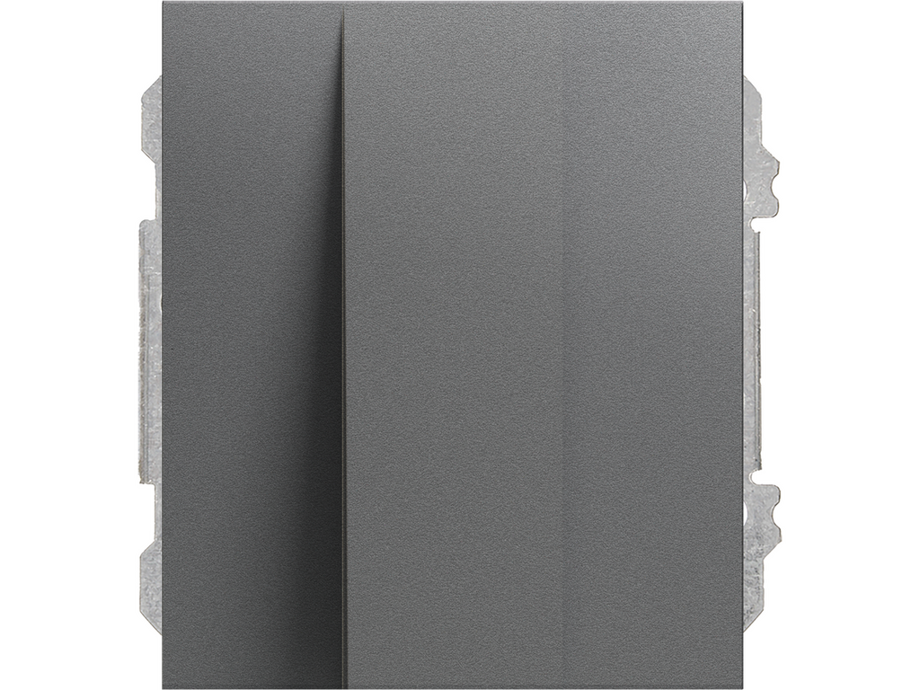 COSMOS, TAPA PARA SALIDA DE FIBRA ÓPTICA ACODADA, GRIS VULCANO