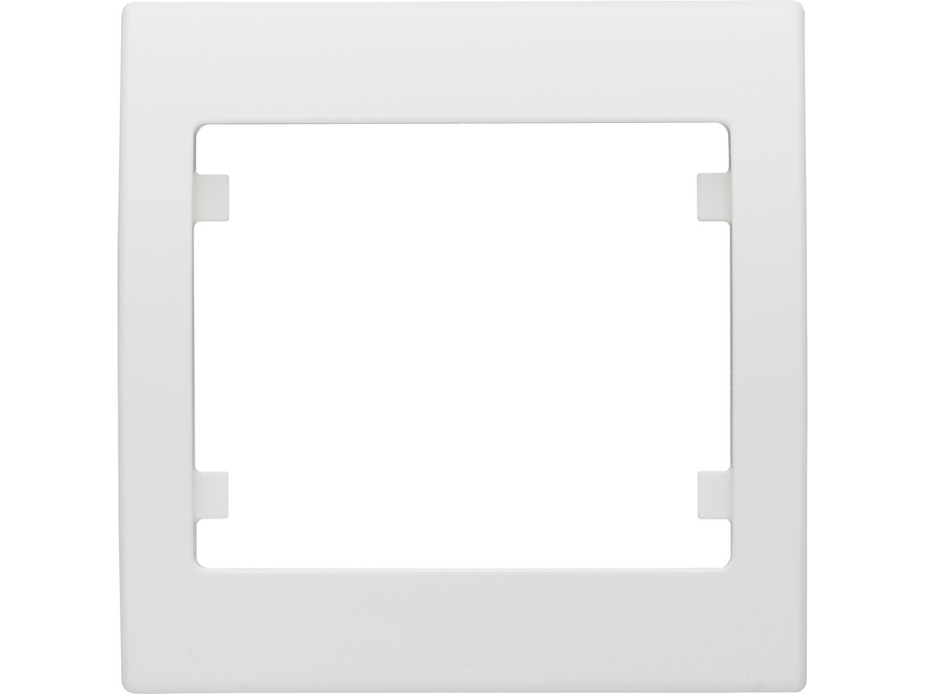 Iris, marco 1 elemento horizontal – vertical, blanco polar