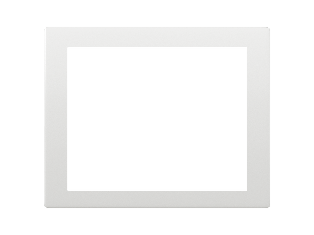 Iris, marco tarjetero temporizado, blanco polar