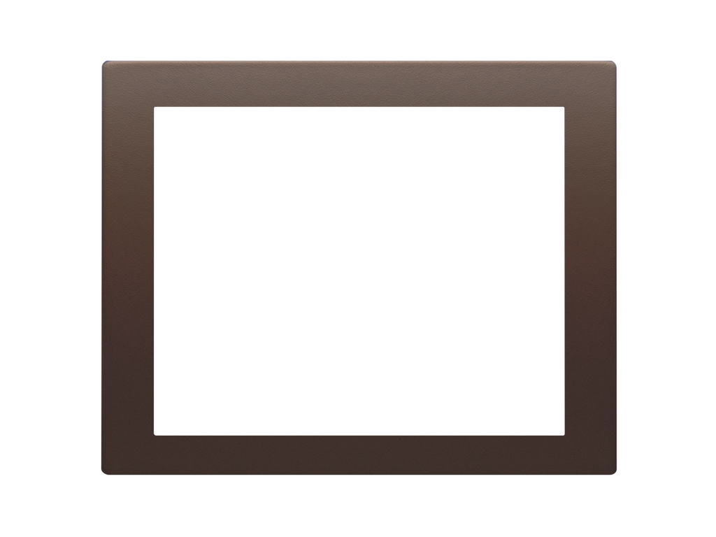 Iris, marco tarjetero temporizado, chocolate