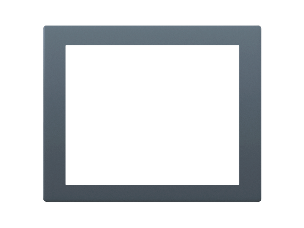 Iris, marco tarjetero temporizado, acero neptuno