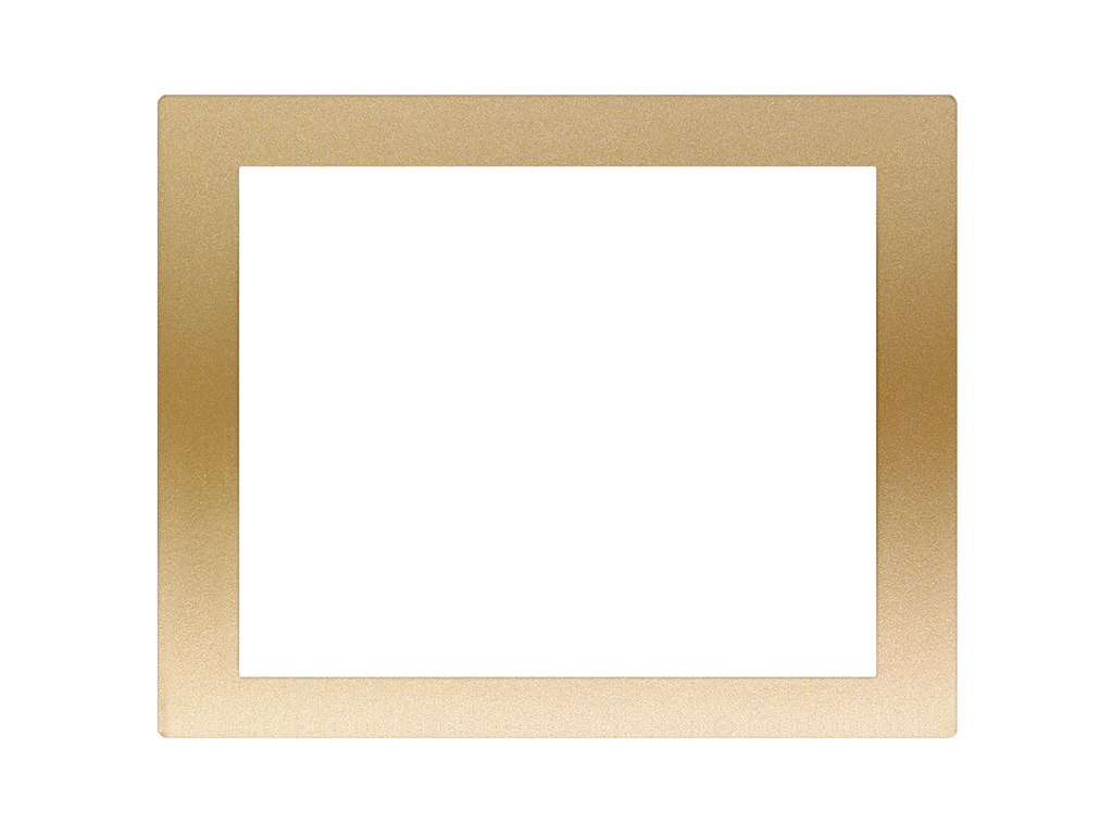 Iris, marco tarjetero temporizado, dorado odisea