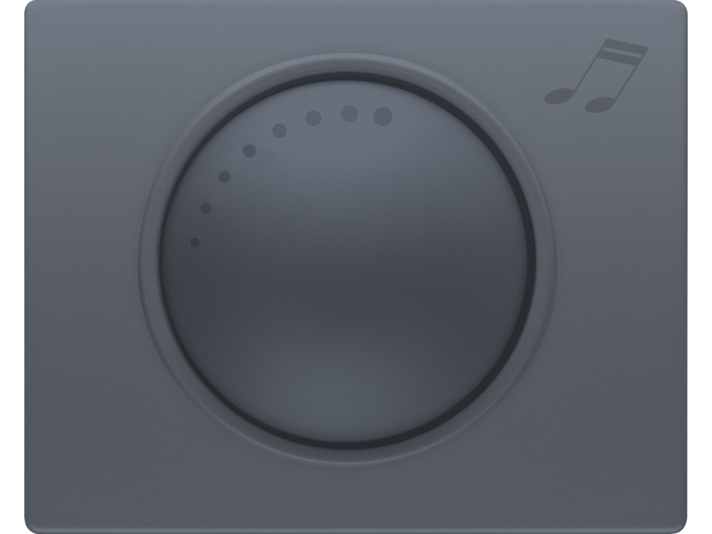 Iris, Tapa y boton potenciometro