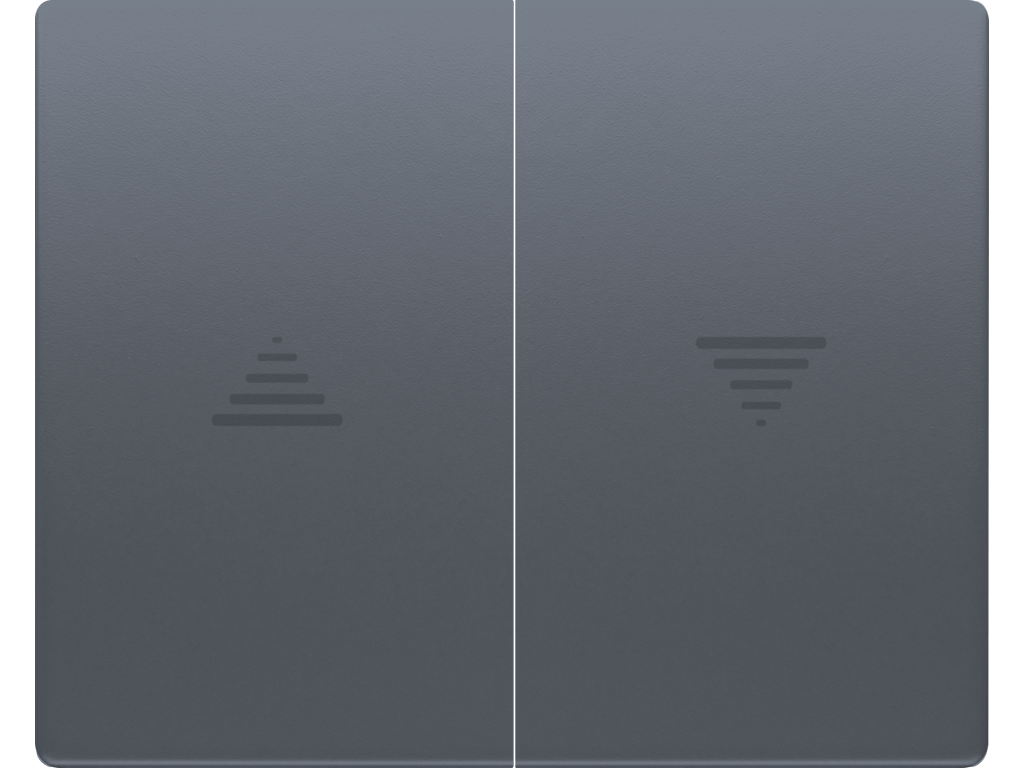 Iris, Juego teclas pulsador – interruptor persiana