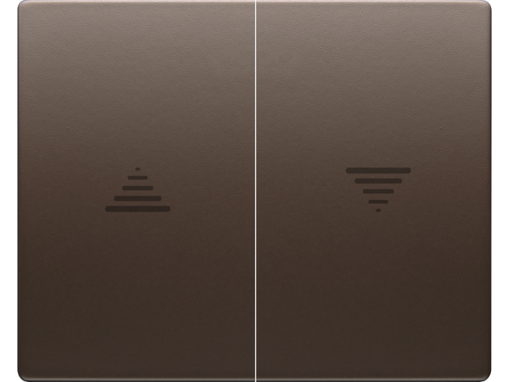 Iris, Juego teclas pulsador – interruptor persiana