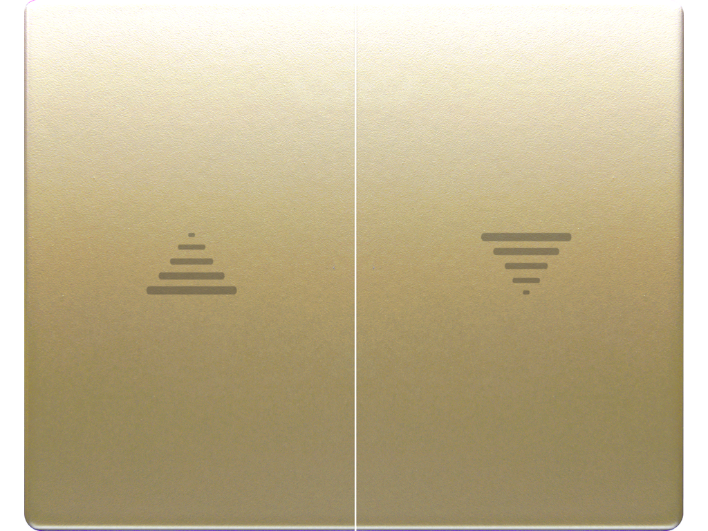 Iris, Juego teclas pulsador – interruptor persiana