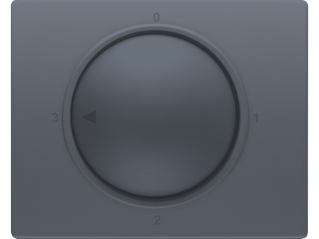 Iris, Tapa y boton conmutador rotativo