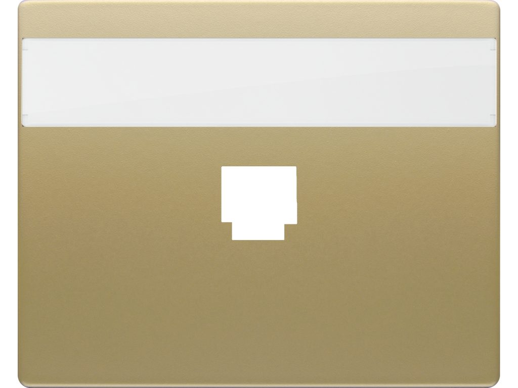 Iris, Tapa un conector rj11 o rj45 con portaetiquetas