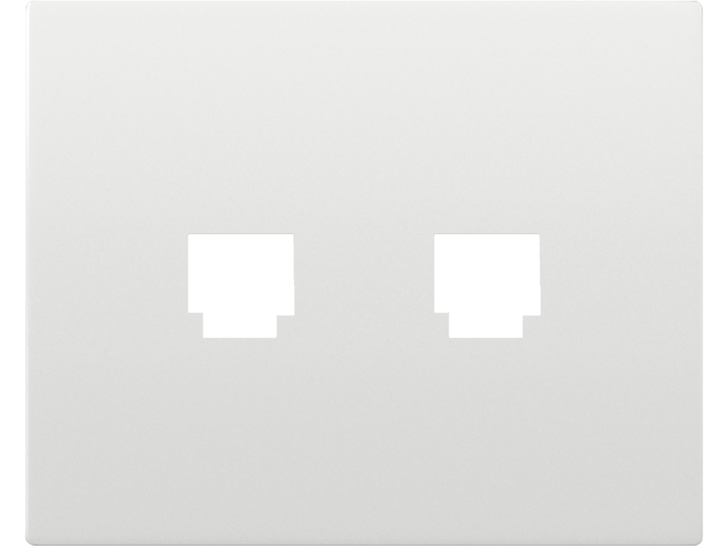 Tapa para adaptador doble (rj11-rj45)