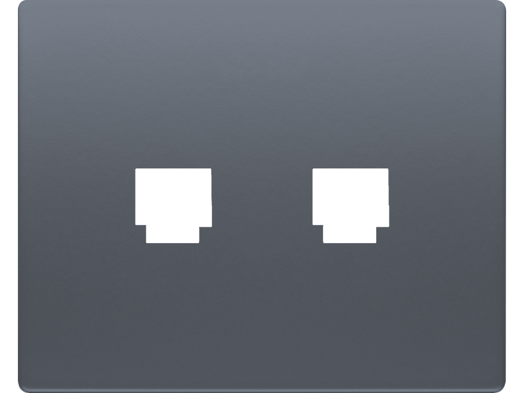 Iris, Tapa para adaptador doble (rj11-rj45)