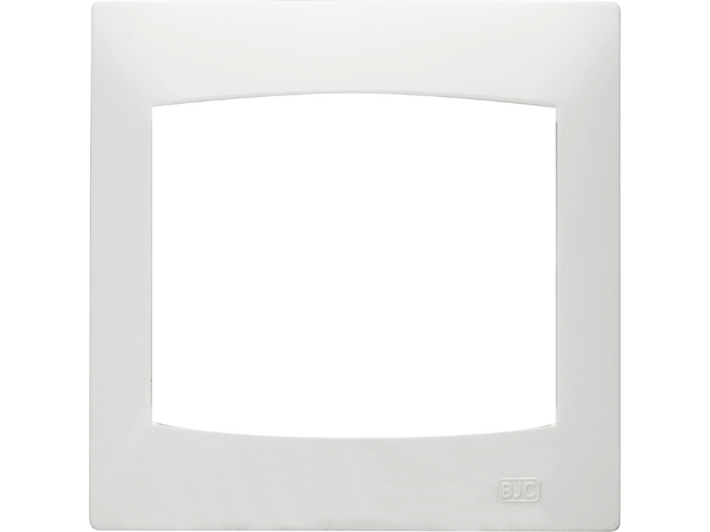 Coral, marco 1 elemento horizontal sin bastidor, blanco