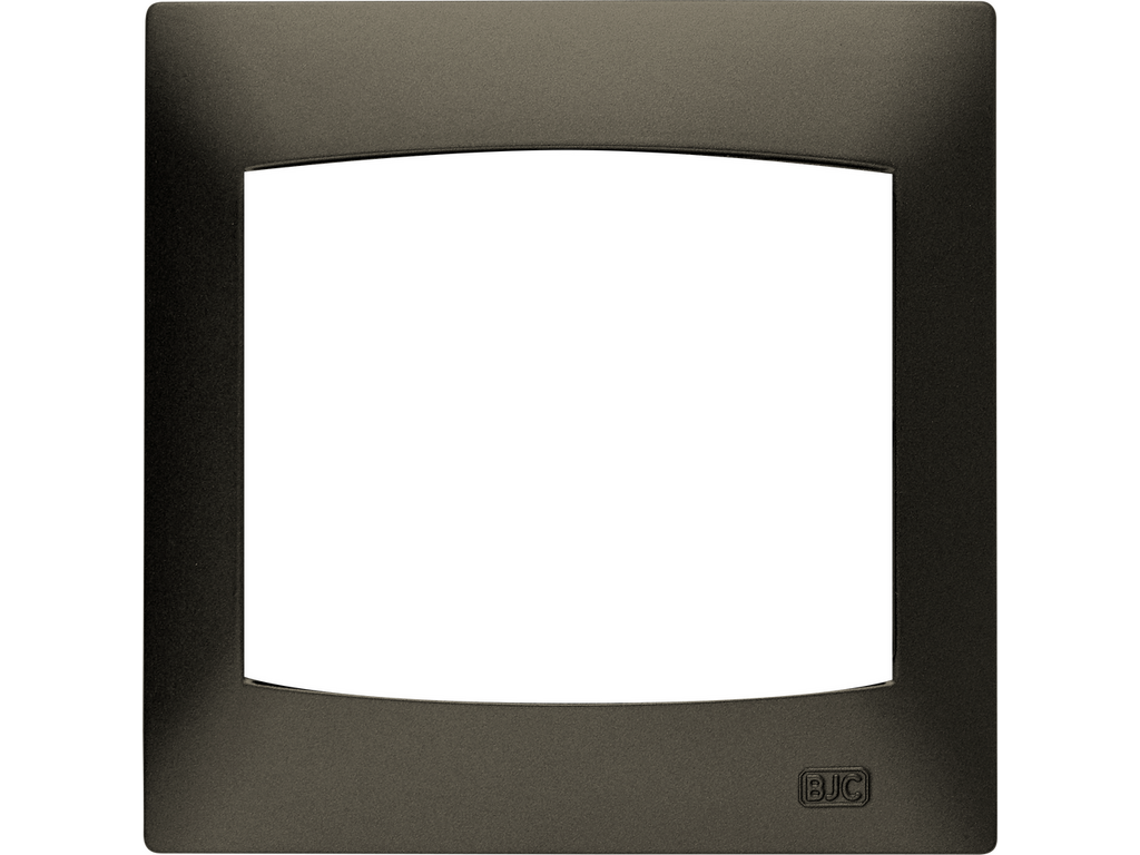 Coral, marco 1 elemento horizontal sin bastidor, gris lava