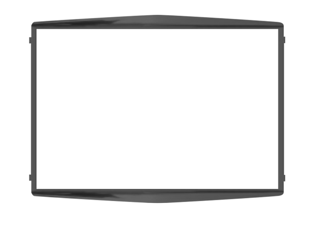 Coral, embellecedor intermedio, negro magico