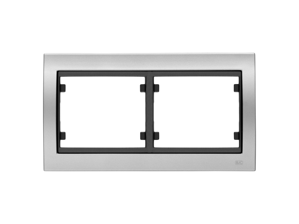 Mega, marco de 2 elementos horizontal, aluminio fusion cosso