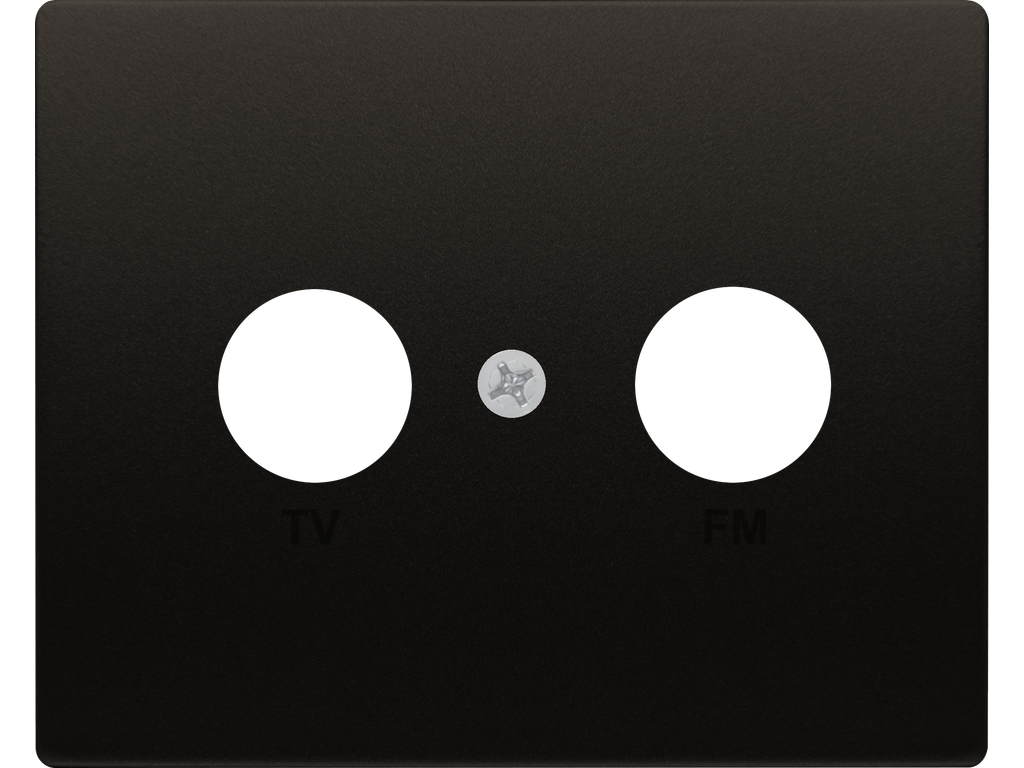 Mega, tapa toma tv-fm marron samoa