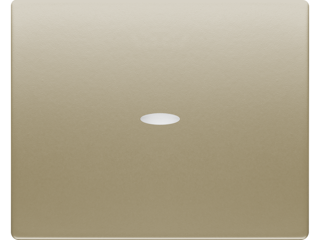 Mega, tecla interruptor /conmutador/ cruzamiento, con señalizador, bronce niebla