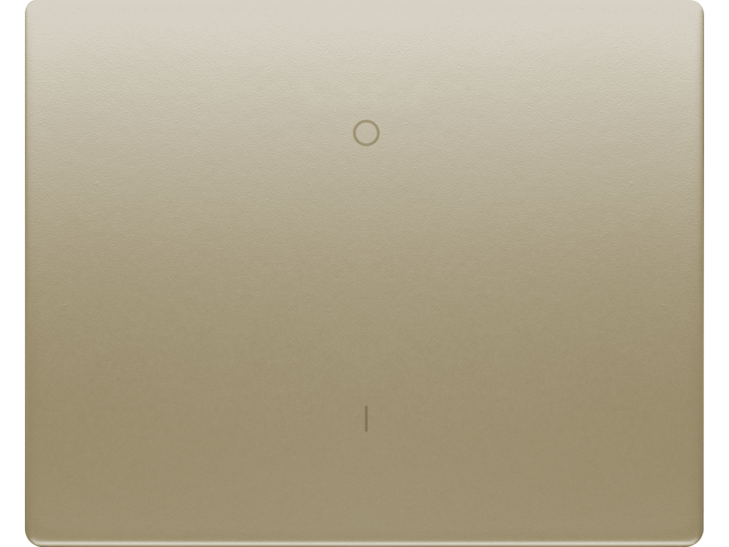 Mega, tecla interruptor bipolar bronce niebla