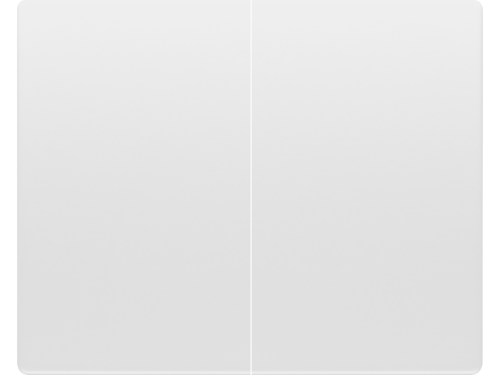 Mega, juego teclas doble interruptor /doble conmuta blanco perla mabe