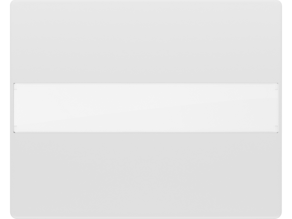 Mega, tecla con difusor portaetiqueta blanco perla mabe